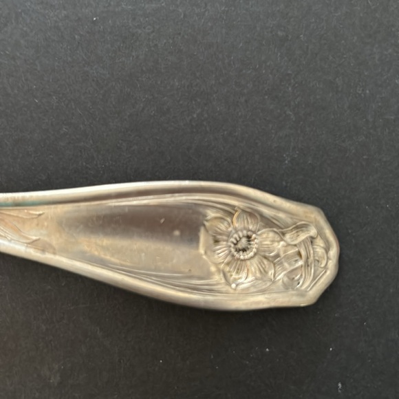 Vintage (1830’s) Large Serving Spoon - Picture 7 of 7